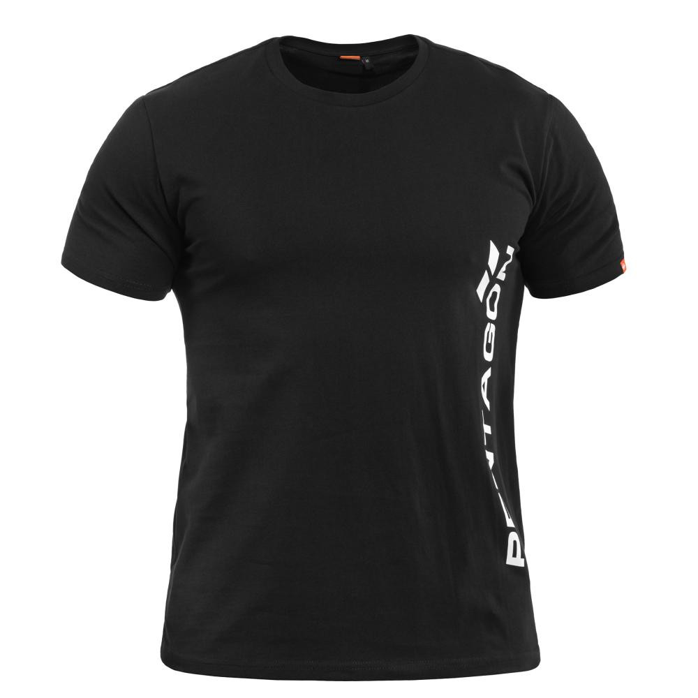 Pentagon Футболка T-shirt  Vertical Black - зображення 1