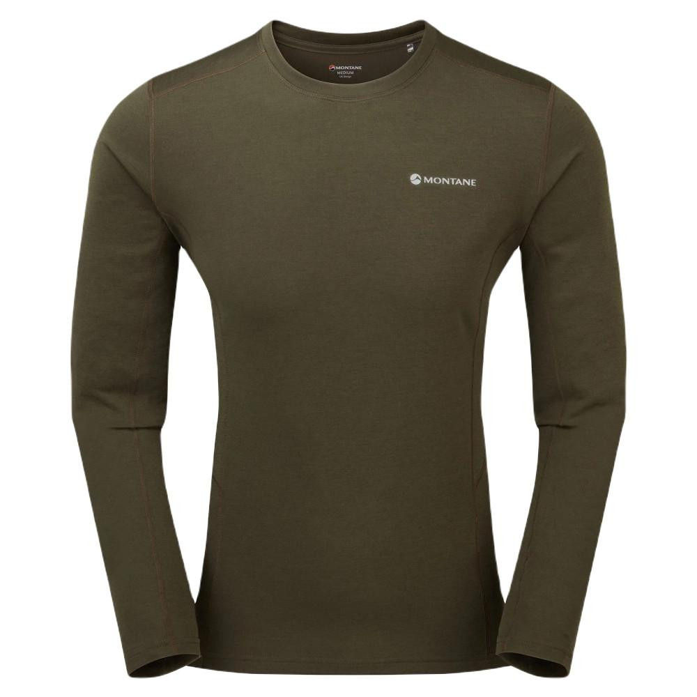 Montane Термокофта  Dart Long Sleeve T-Shirt Kelp Green XL (1004-MDRLSKELX12) - зображення 1