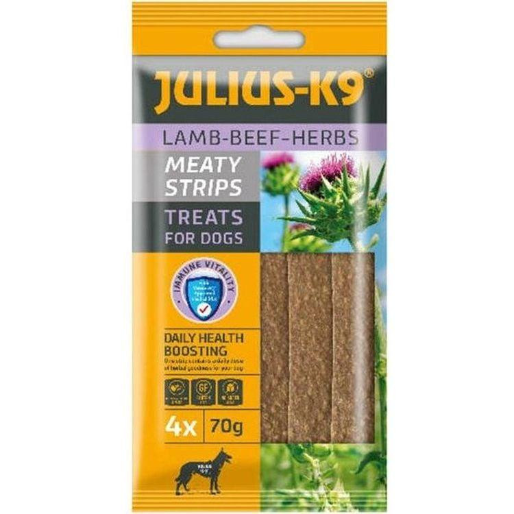 Julius-K9 Meaty Strips Lamb-Beef-Herbs 70 г (5998274311937) - зображення 1