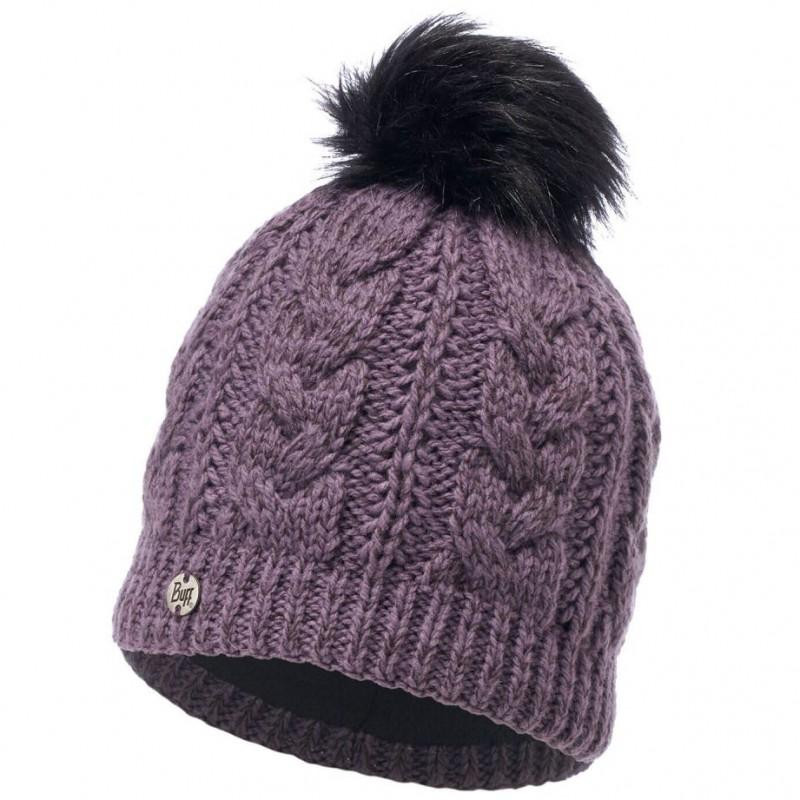 Buff Шапка  KNITTED & POLAR HAT DARLA purple - зображення 1