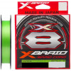 YGK X-Braid Cord x8 / Chartreuse / #0.3 / 0.090mm 150m 3.6kg - зображення 1