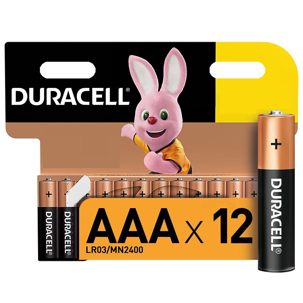 Duracell AAA bat Alkaline 12шт Basic 5005970 - зображення 1