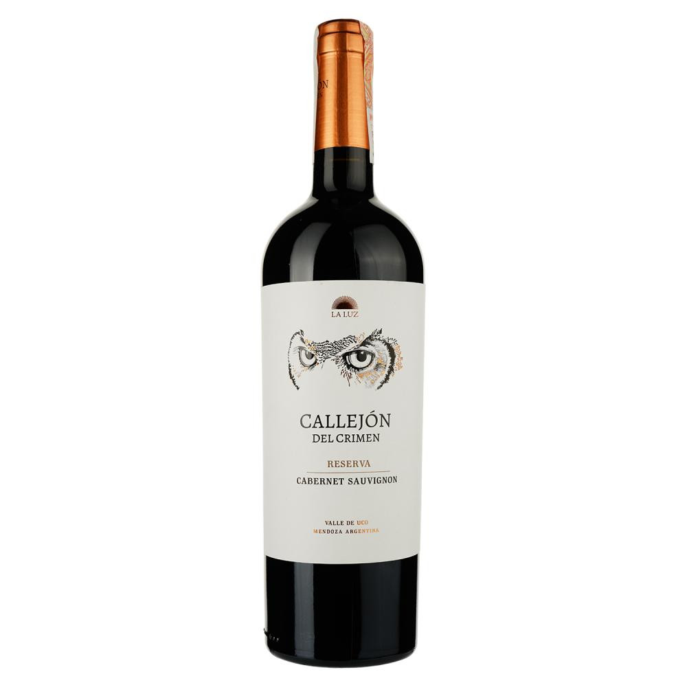 Vinos De La Luz Вино  Callejon del Crimen Cabernet Sauvignon Reserve, червоне, сухе, 0,75 л (7798287390077) - зображення 1