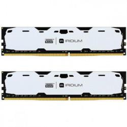 GOODRAM 8 GB (2x4GB) DDR4 2400 MHz Iridium White (IR-W2400D464L15S/8GDC) - зображення 1