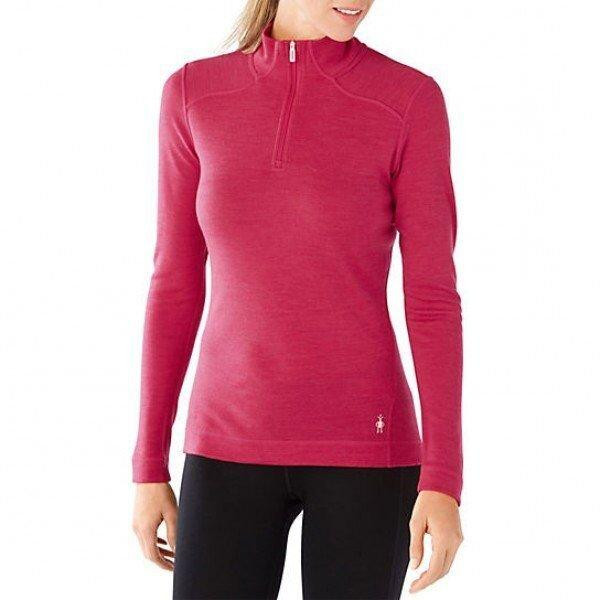 Smartwool Термокофта  Women's NTS Mid 250 Zip T Potion Pink Heather XS  (1033-SW SS221.907-XS) - зображення 1