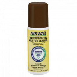 Nikwax Просочення для виробів зі шкіри  Waterproofing Wax for Leather Brown 125ml (NIK-2005)