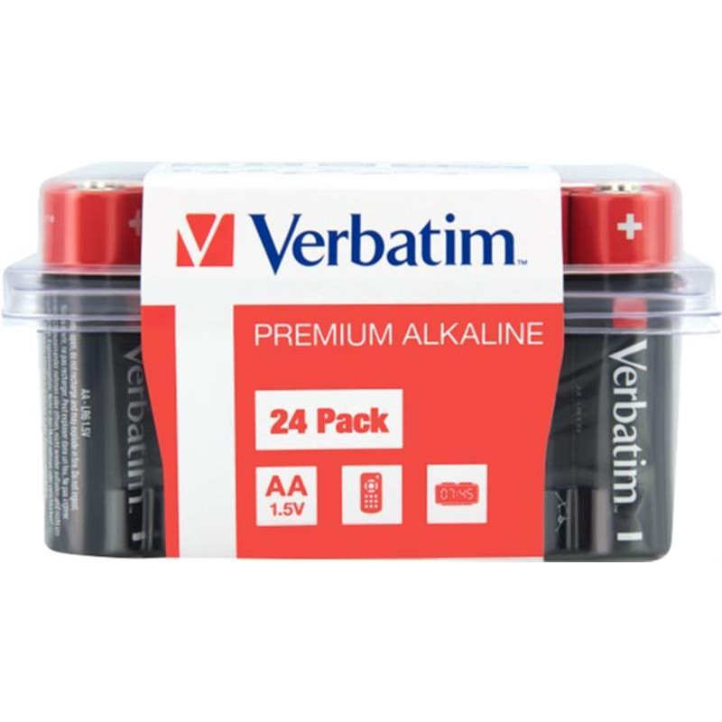 Verbatim AA bat Alkaline 24шт Premium (49505) - зображення 1