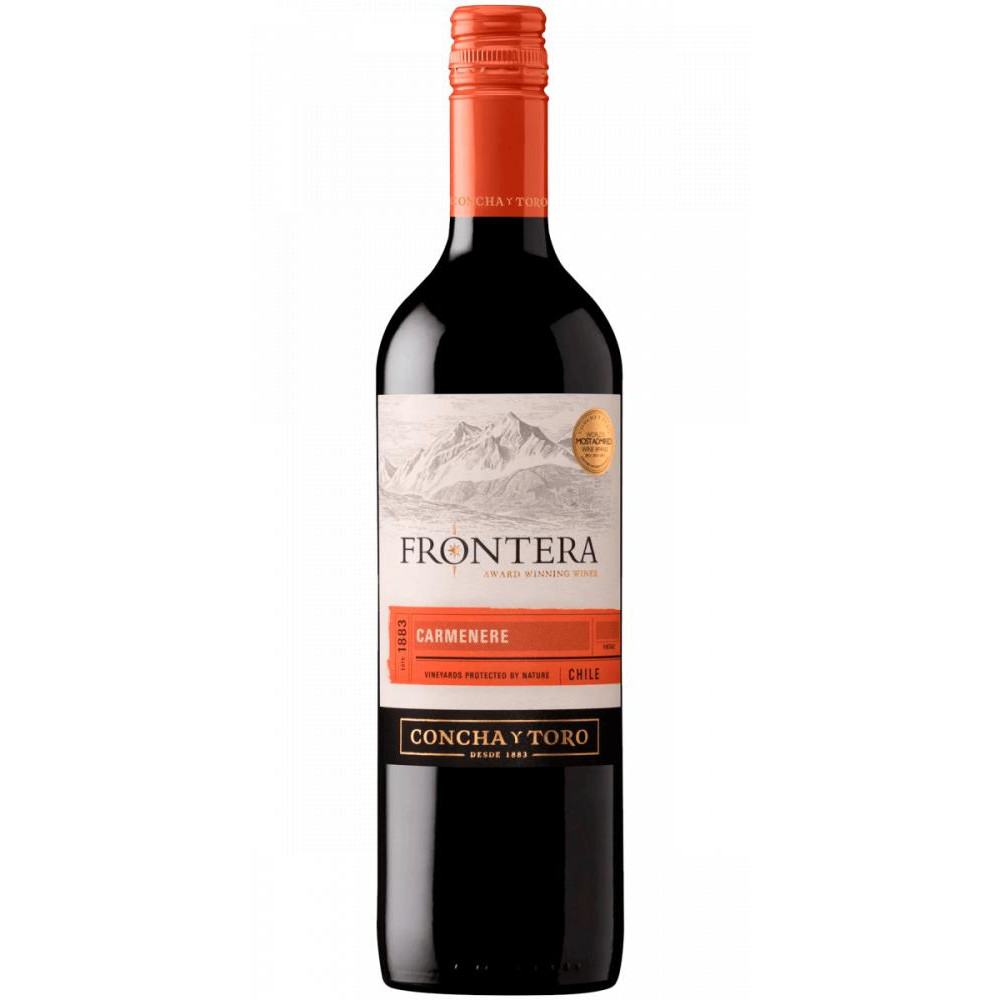 Frontera Вино Carmenere красное полусухое 0.75 л 12% (7804320135854) - зображення 1