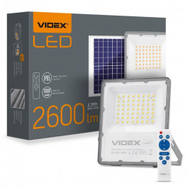 VIDEX LED автономний 30W 5000K (VL-FSO-1005)