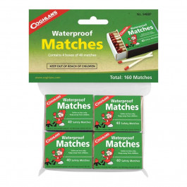 Coghlan's Waterproof Matches - 4 pack (940BP)