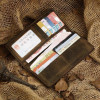 Vintage Бумажник мужской  14228 винтажная кожа Коричневый - зображення 5
