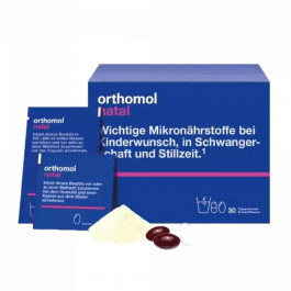 Orthomol Комплекс для вагітних та годуючих (Orthomol Natal) 30 пакетиків із гранулами