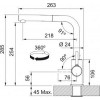 Franke Lina L Shape Pull Out 115.0712.420 - зображення 5