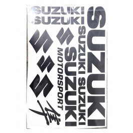 WM Лист наклейок Suzuki під оригінал