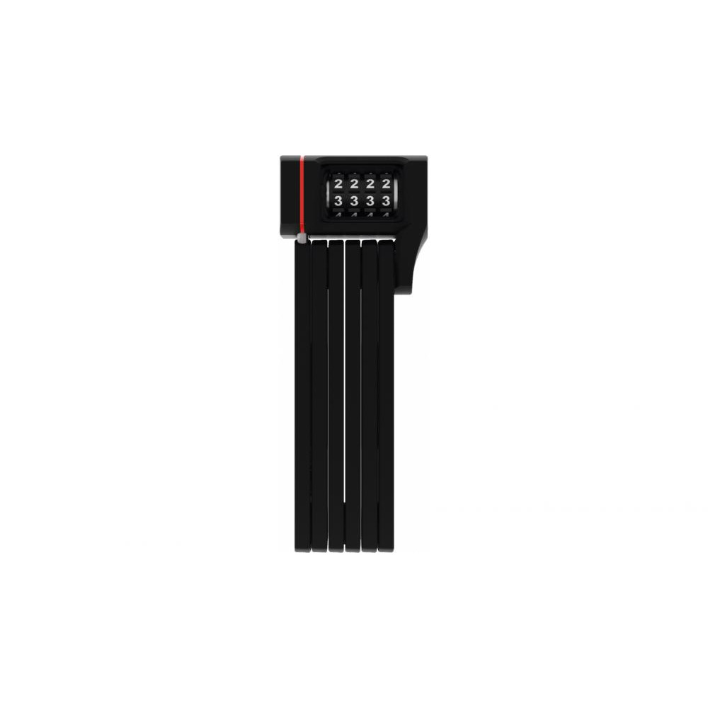 ABUS Замок сегментний ABUS 5700C/80 Bordo uGrip Black - зображення 1