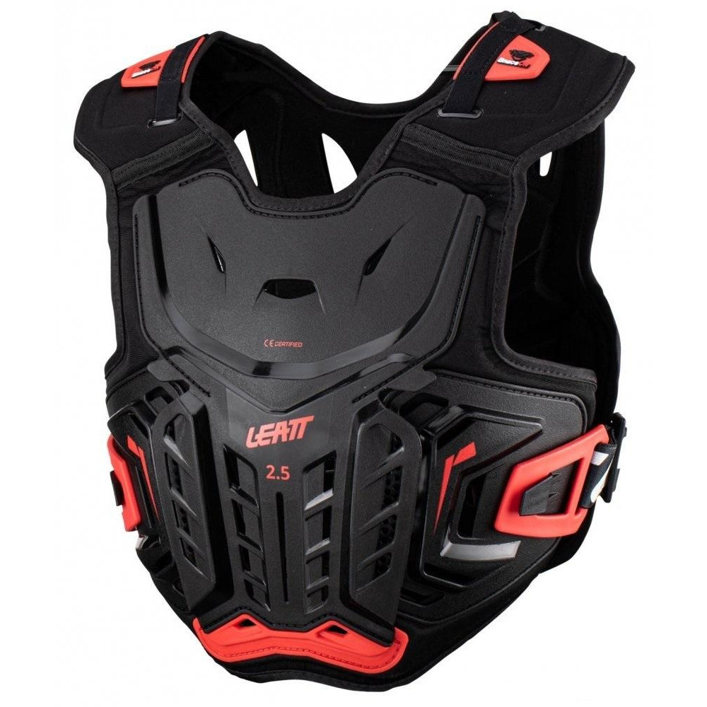 LEATT Дитячий мотозахист тіла LEATT Chest Protector 2.5 Jr Red L/XL - зображення 1