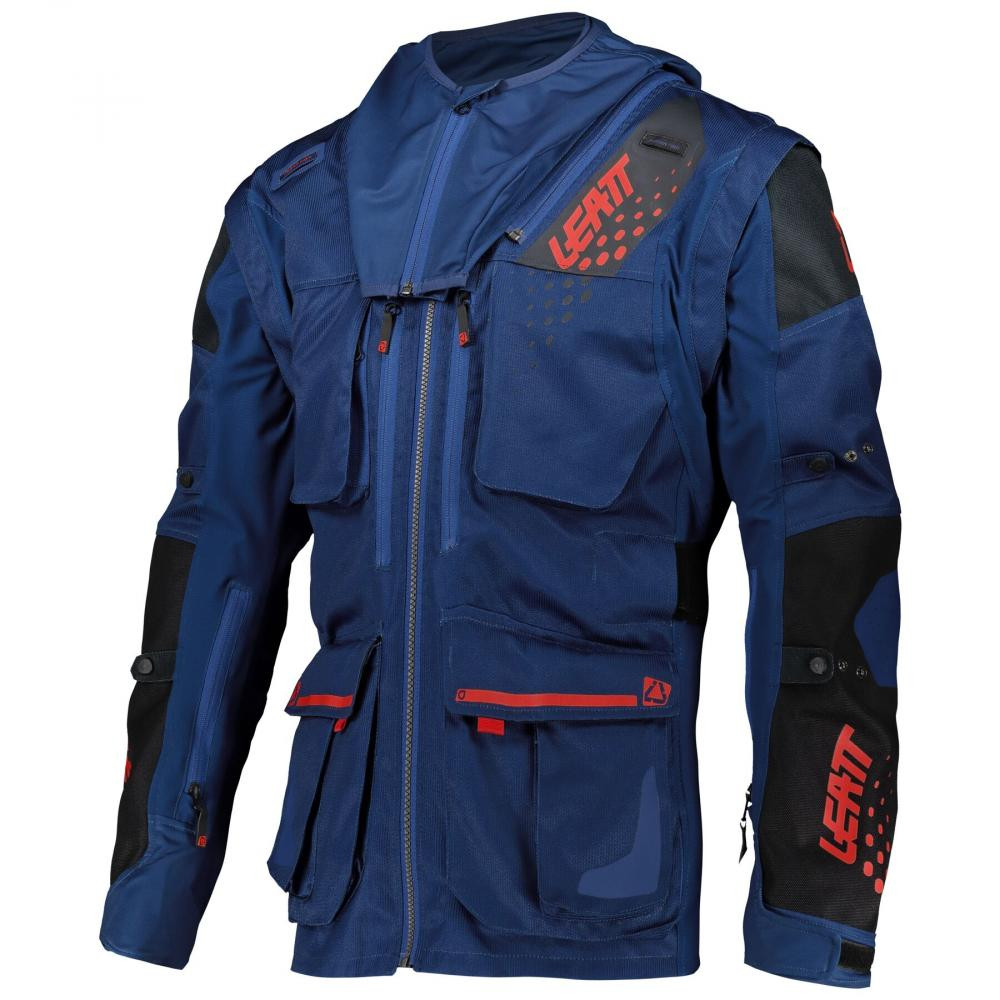 LEATT Мотокуртка LEATT Jacket Moto 5.5 Enduro Blue M - зображення 1