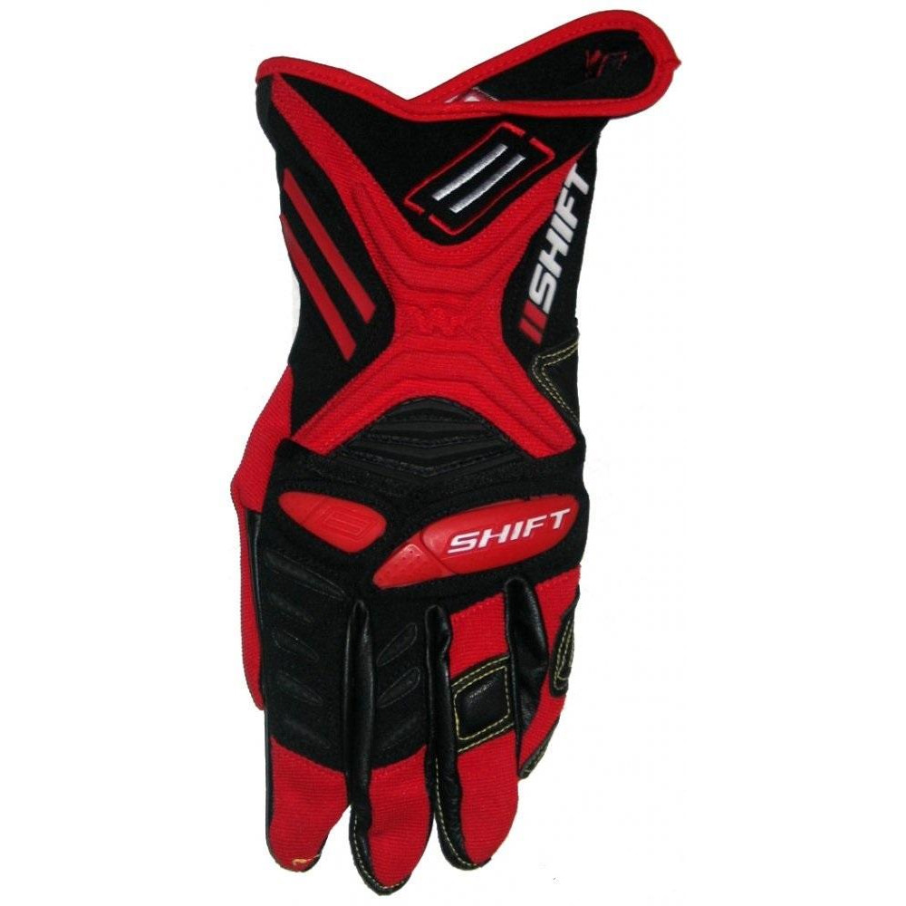 SHIFT Моторукавиці SHIFT Hybrid Delta Glove Red S - зображення 1