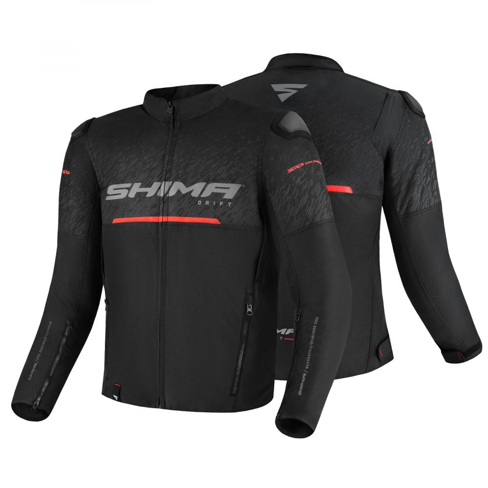 SHIMA Мотокуртка SHIMA DRIFT Black 4XL - зображення 1