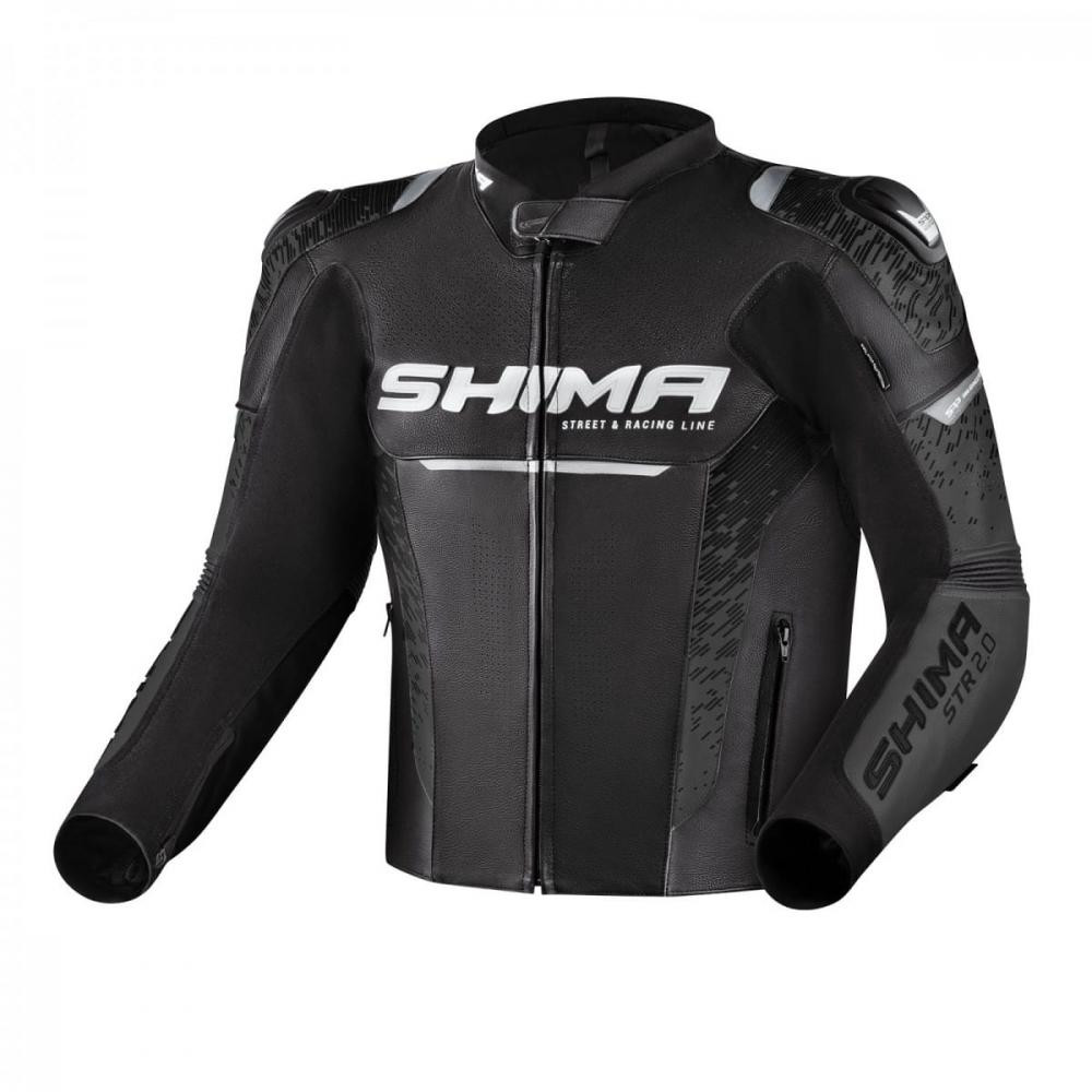 SHIMA Мотокуртка SHIMA STR 2.0 Black 4XL - зображення 1