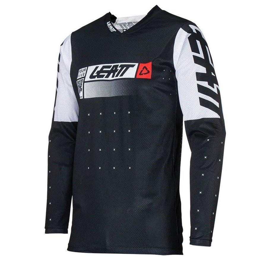 LEATT Джерсі LEATT Jersey Moto 4.5 Lite Black M - зображення 1