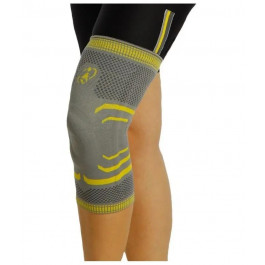 Morsa Cyberg Бандаж трикотажний на колінний суглоб з фіксацією колінної чашечки  Сірий розмір S 1 шт (86988110974