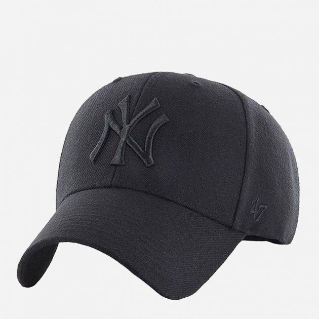 47 Brand Бейсболка  MVP Ny Yankees Snapback чорна (B-MVPSP17WBP-BKB) (191119315489) - зображення 1