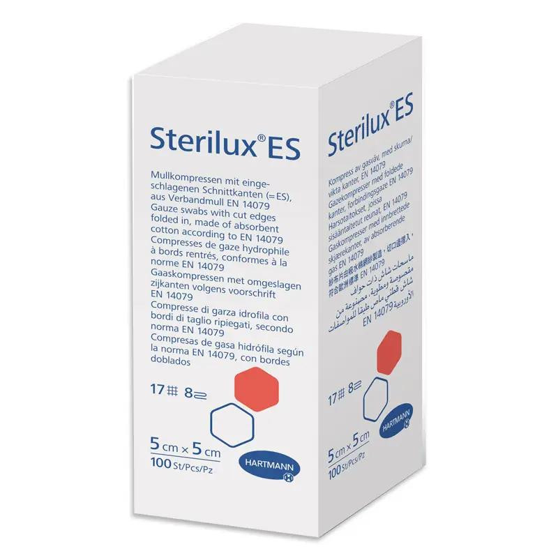 Hartmann Марлеві серветки Sterilux® ES, 5см х 5см, нестерильні,100 шт/пак. - зображення 1