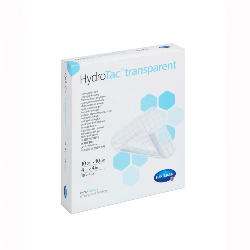 Hartmann Пов`язка гідрогелева HydroTac® transparent,10см х 10 см №10 - зображення 1