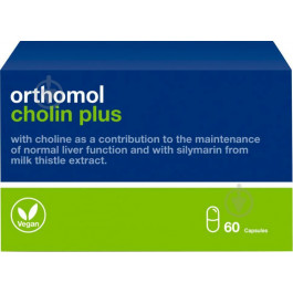 Orthomol Вітамінний комплекс  Cholin Plus 60 капсул