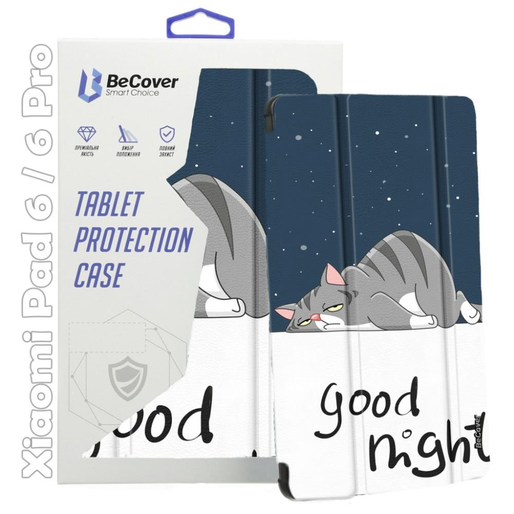 BeCover Чохол-книжка  Smart Case для Xiaomi Mi Pad 6 / 6 Pro 11" Good Night (709498) - зображення 1