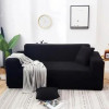 Homytex Чохол на 4х місний великий диван трикотаж жакардовий  Чорний, Чорний (HT-384852-1) - зображення 1