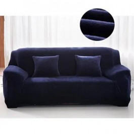 Homytex Чохол на 4-місний диван замша-мікрофібра  Синій, Синій (6-12610)