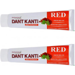   Patanjali Ayurved Зубна паста  Dant Kanti Red 100 г (8904109464874)