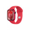 Apple Watch Series 9 GPS 45mm PRODUCT RED Alu. Case w. PRODUCT RED Sport Band - M/L (MRXK3) - зображення 1