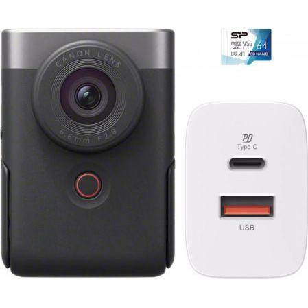 Canon PowerShot V10 Advanced Vlogging Kit Gray (5946C009) - зображення 1