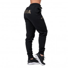NEBBIA Жіночі спортивні штани  Gold Classic 826 - чорний/S