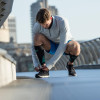 Reebok Компресійні рукава  Knitted Compression Calf Sleeve чорний Уні M - зображення 8