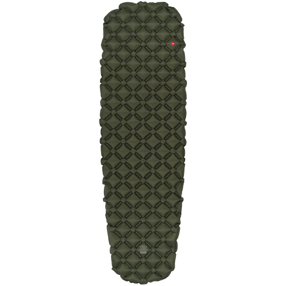 Highlander Nap-Pak Inflatable Sleeping Mat, Primaloft (AIR072-OG) - зображення 1