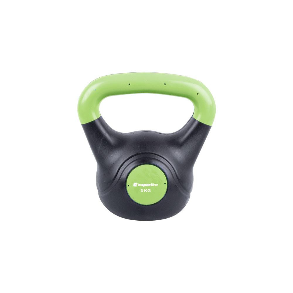 inSPORTline Kettlebell Dark 3kg (10732) - зображення 1