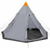 vidaXL 4-person Tent / grey (93032) - зображення 1