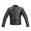 W-TEC Шкіряна мото куртка W-TEC Embracer - темно-коричнева / XXL - зображення 1