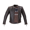 W-TEC Шкіряна мото куртка W-TEC Embracer - темно-коричнева / XXL - зображення 2