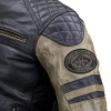 W-TEC Чоловіча шкіряна мото куртка W-TEC Kostec - чорний/3XL - зображення 6
