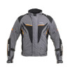 W-TEC Чоловіча мото-куртка  Brandon - розмір S, чорно-сіро-оранжева - зображення 1