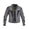 W-TEC Чоловіча мото-куртка  Brandon - розмір S, чорно-сіро-оранжева - зображення 3
