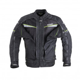 W-TEC Мото-куртка  Progair - розмір XXL / чорний-флуо