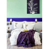 Karaca Home Fertile lila лиловый + плед двуспальный Евро (2000022231251) - зображення 1