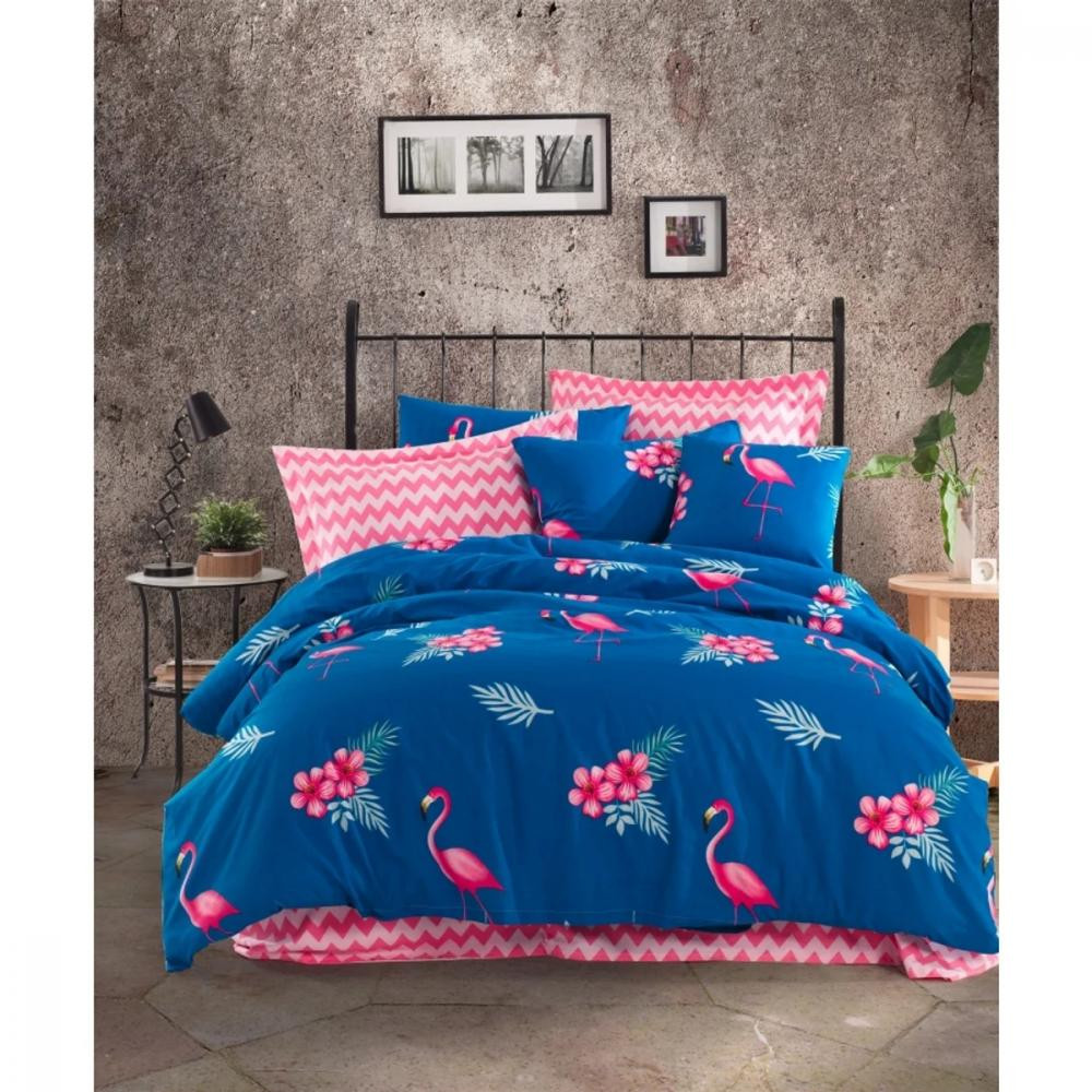 Lotus Home Perfect Flamingo голубой полуторный (2000022267168) - зображення 1