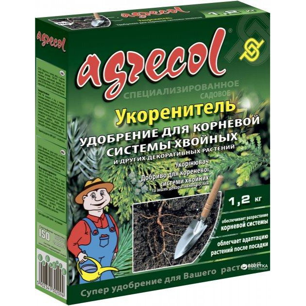 AGRECOL Удобрение для корневой системы хвойных 1.2 кг (2018040421) - зображення 1